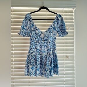 Olivaceous romper dress